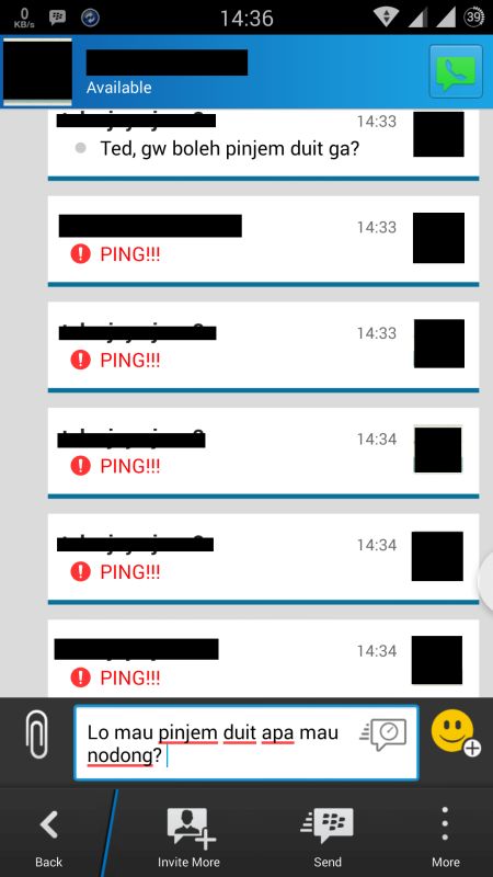 BBM Pamit 31 Mei 2019 Nanti